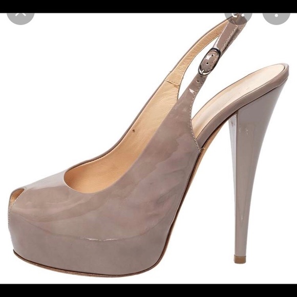 Giuseppe Zanotti Shoes - Giuseppe Zanotti patent leather pep toe heels